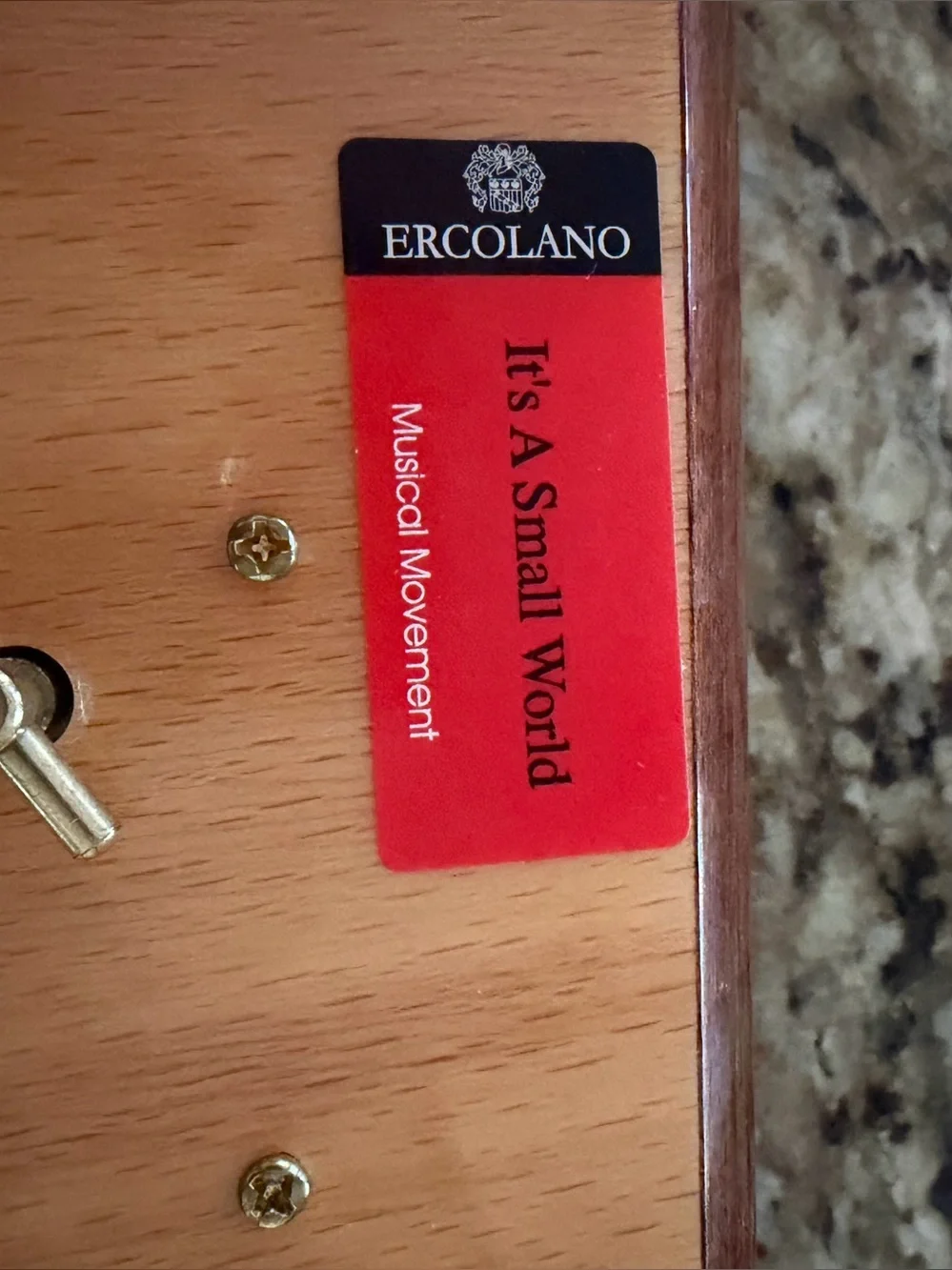 M J Hummel Ercolano Music Box